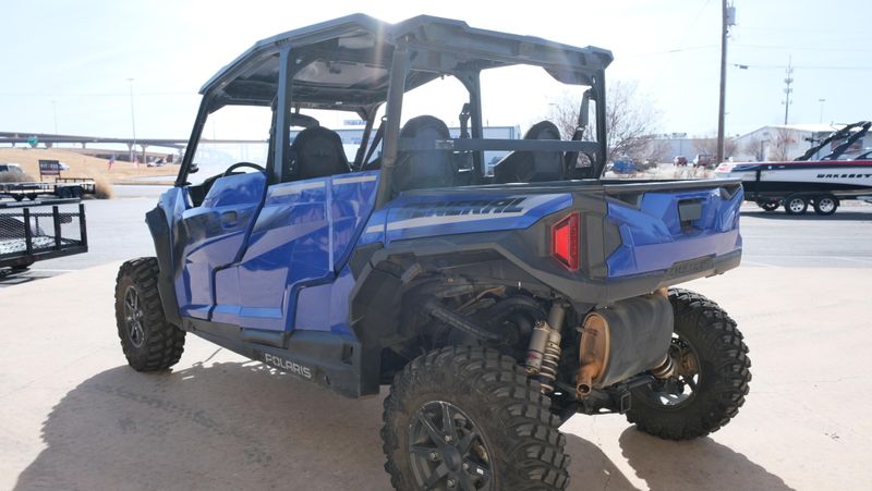 USED 2024 POLARIS GENERAL XP 4 1000 ULTIMATE  BLUE ULTIMATE Image 5