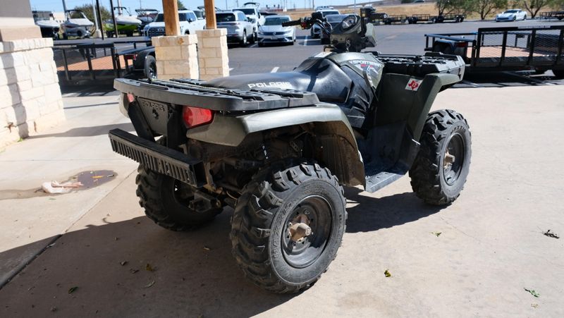 USED 2009 POLARIS SPORTSMAN500 HO GRNBLK 500 HO Image 3