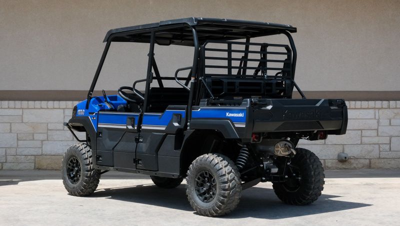 2024 KAWASAKI Mule PROFXT 1000 LE in a BLUE exterior color. Family PowerSports (877) 886-1997 familypowersports.com 