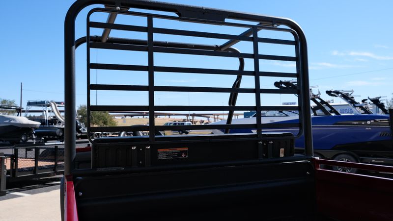 NEW 2026 KAWASAKI MULE 4010 4X4  in a DARK ROYAL RED exterior color. Family PowerSports (877) 886-1997 familypowersports.com