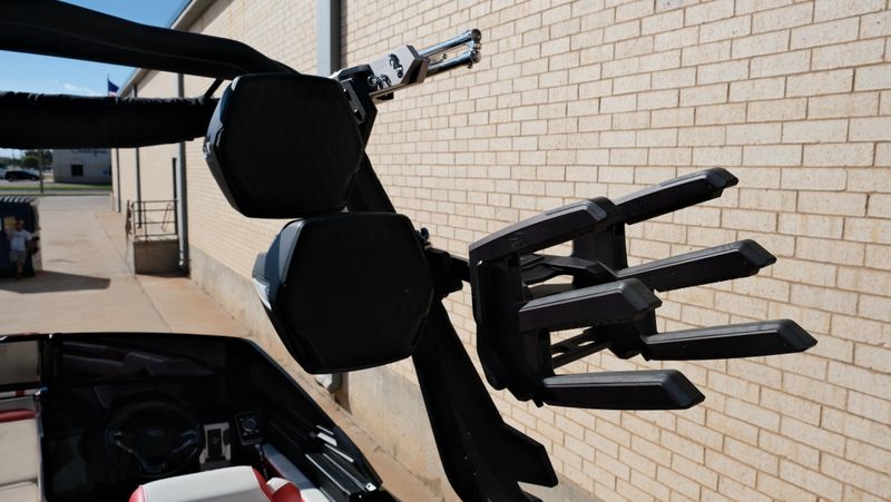 2025 MALIBU WAKESETTER 25 LSV  in a RED-BLACK-WHITE exterior color. Family PowerSports (877) 886-1997 familypowersports.com 