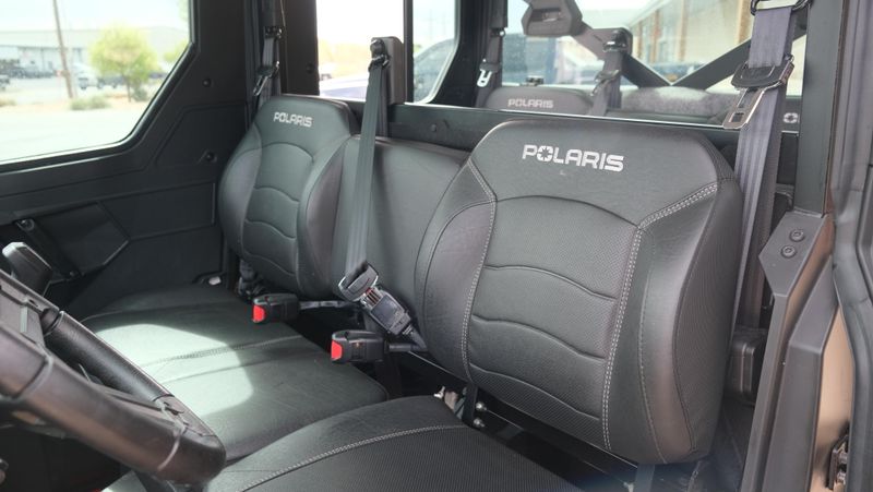 USED 2025 POLARIS RANGER CREW XP 1000 NS ED ULT  SUNSET RED ULTIMATE Image 17