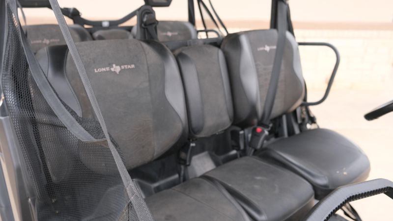 USED 2025 CAN-AM DEFENDER MAX LONE STAR HD10 STEALTH BLACK Image 10