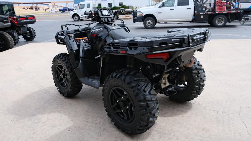 USED 2025 POLARIS SPORTSMAN 570  TRAIL  ONYX BLACK TRAIL Image 5