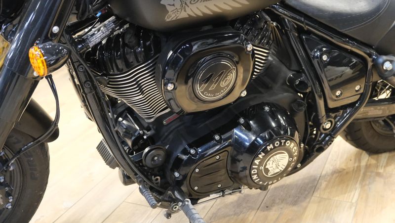 USED 2022 INDIAN MOTORCYCLE CHIEF BOBBER DARK HORSE BLACK SMOKE 49ST DARK HORSE Image 4