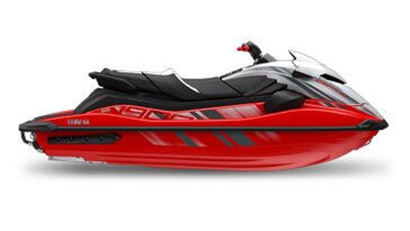 2024 YAMAHA WAVERUNNER GP HO WITH AUDIO BLACK AND TORCH RED  in a BLACK AND TORCH RED exterior color. Family PowerSports (877) 886-1997 familypowersports.com 