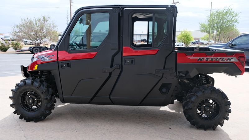 USED 2025 POLARIS RANGER CREW XP 1000 NS ED ULT  SUNSET RED ULTIMATE Image 6