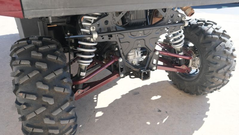 USED 2021 POLARIS RANGER CREW XP 1000 PREMIUM  BURGUNDY METALLIC PREMIUM Image 13