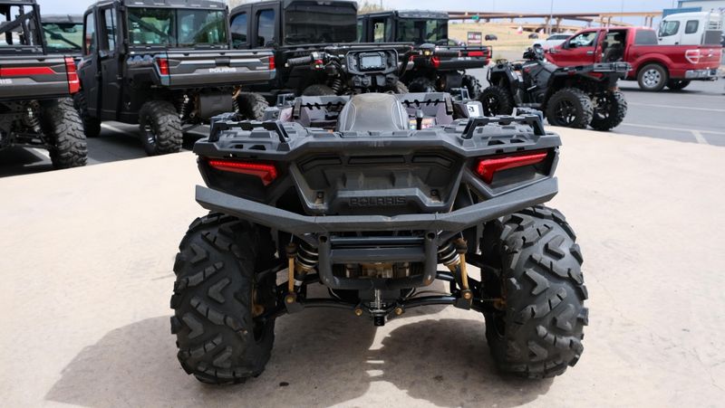 USED 2023 POLARIS SPORTSMAN 850 ULTIMATE TRAIL  CRIMSON MTLC ULTIMATE TRAIL Image 4