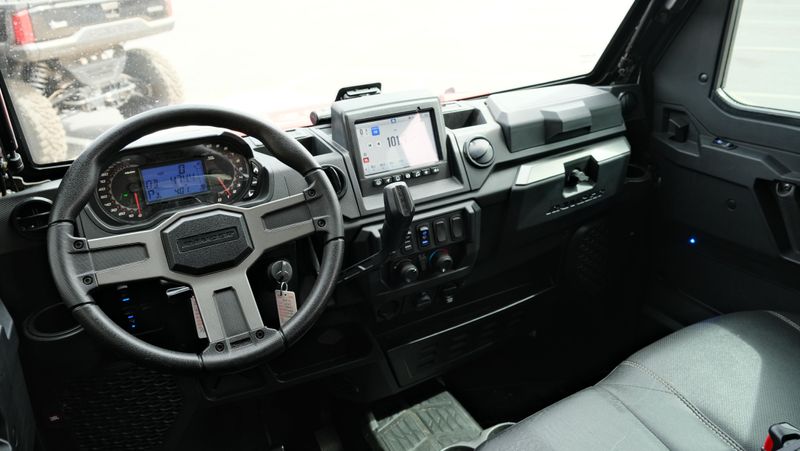 USED 2025 POLARIS RANGER CREW XP 1000 NS ED ULT  SUNSET RED ULTIMATE Image 15