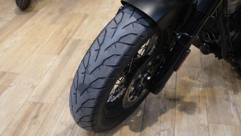 USED 2022 INDIAN MOTORCYCLE CHIEF BOBBER DARK HORSE BLACK SMOKE 49ST DARK HORSE Image 14