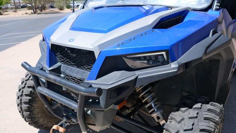 USED 2024 POLARIS GENERAL XP 4 1000 ULTIMATE  BLUE ULTIMATE Image 9