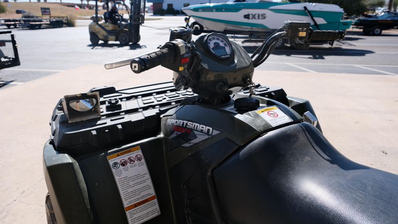 USED 2009 POLARIS SPORTSMAN500 HO GRNBLK 500 HO Image 13