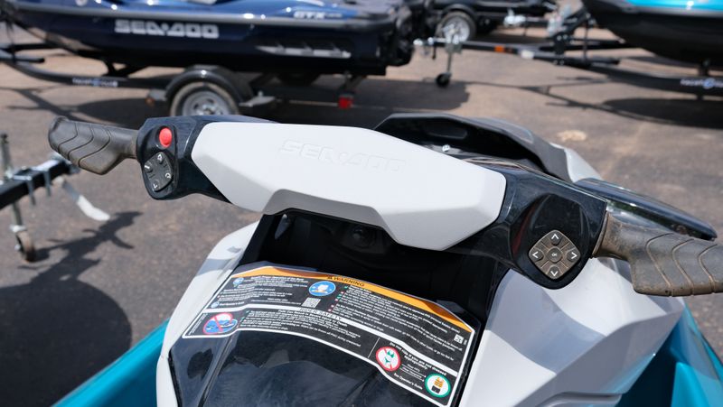 2024 SEADOO PWC GTI SE 130 BE IBR 24  in a TEAL exterior color. Family PowerSports (877) 886-1997 familypowersports.com 