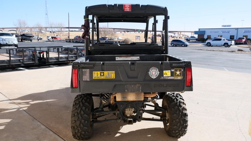 USED 2015 POLARIS RANGER CREW 570 EPS SUNSET RED Image 4