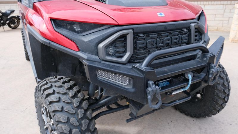 USED 2024 POLARIS RANGER CREW XD 1500 NORTHSTAR EDITION ULTIMATE SUNSET RED Image 11