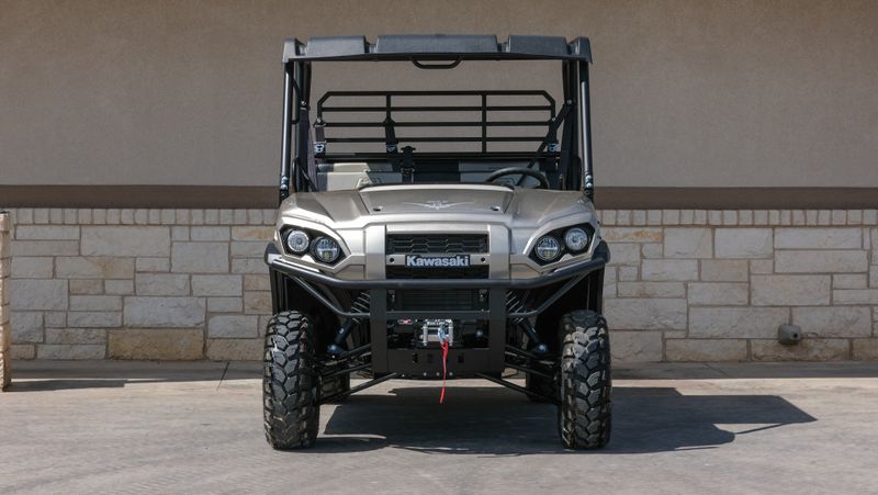 2024 KAWASAKI Mule PROFXT 1000 LE Ranch Edition in a GRAY exterior color. Family PowerSports (877) 886-1997 familypowersports.com 