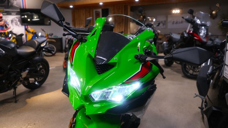 2024 Kawasaki NINJA ZX4RR KRT EDITION ABS LIME GREEN AND EBONYImage 9