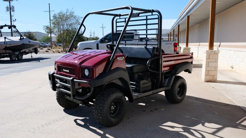 NEW 2026 KAWASAKI MULE 4010 4X4  in a DARK ROYAL RED exterior color. Family PowerSports (877) 886-1997 familypowersports.com