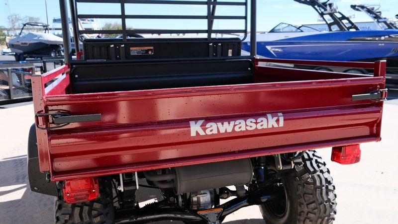 NEW 2026 KAWASAKI MULE 4010 4X4  in a DARK ROYAL RED exterior color. Family PowerSports (877) 886-1997 familypowersports.com