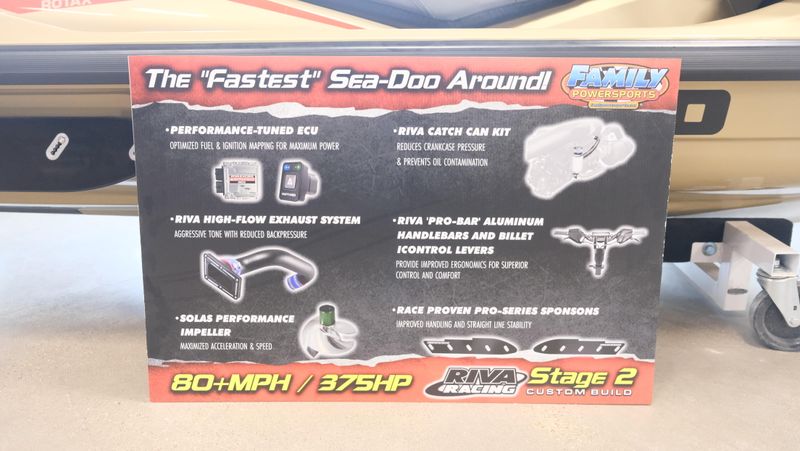 NEW 2025 SEADOO RXPX 325 WITH SOUND SYSTEM  RIVA RACE BUILD Image 32