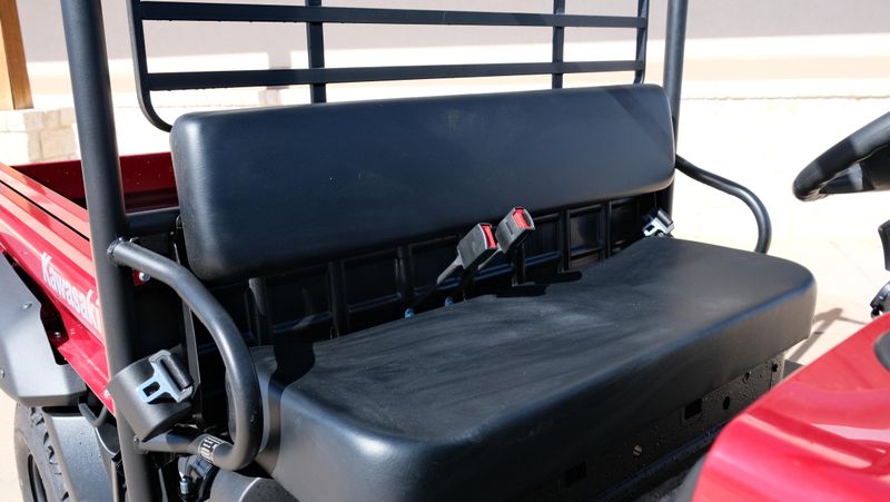 NEW 2026 KAWASAKI MULE 4010 4X4  in a DARK ROYAL RED exterior color. Family PowerSports (877) 886-1997 familypowersports.com