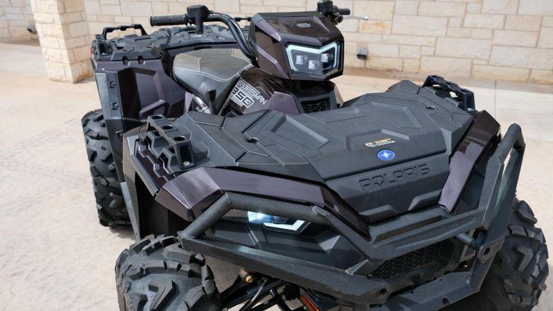 USED 2023 POLARIS SPORTSMAN 850 ULTIMATE TRAIL  CRIMSON MTLC ULTIMATE TRAIL Image 10