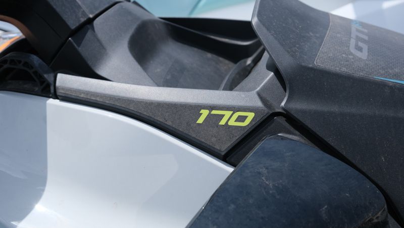 2024 SEADOO PWC GTI SE 170 BE IBR 24  in a BLUE-GREEN exterior color. Family PowerSports (877) 886-1997 familypowersports.com 