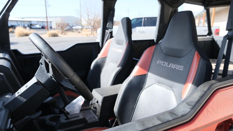 USED 2024 POLARIS XPEDITION ADV 5 1000 ULT  MATTE ORANGE RUST ULTIMATE Image 10