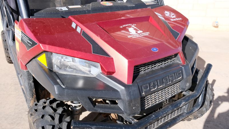 USED 2015 POLARIS RANGER CREW 570 EPS SUNSET RED Image 11