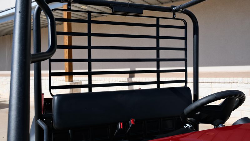 NEW 2026 KAWASAKI MULE 4010 4X4  in a DARK ROYAL RED exterior color. Family PowerSports (877) 886-1997 familypowersports.com