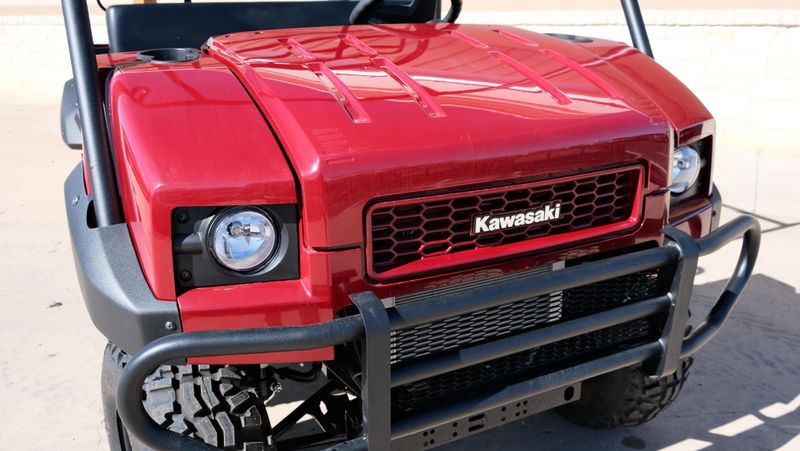 NEW 2026 KAWASAKI MULE 4010 4X4  in a DARK ROYAL RED exterior color. Family PowerSports (877) 886-1997 familypowersports.com