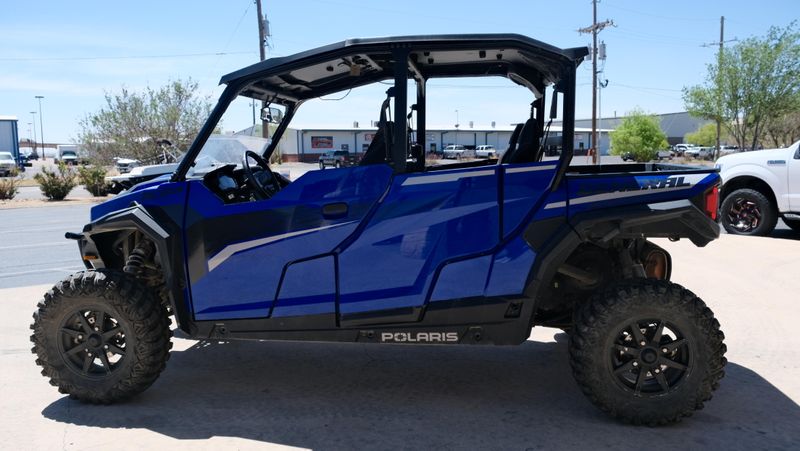 USED 2024 POLARIS GENERAL XP 4 1000 ULTIMATE  BLUE ULTIMATE Image 6