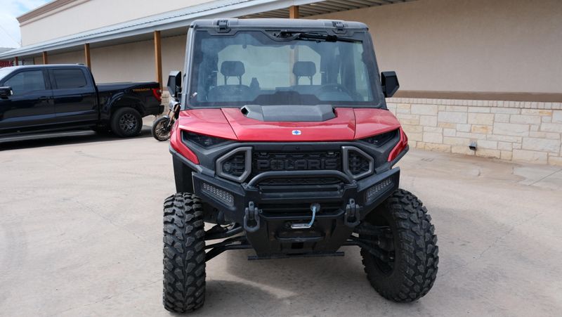 USED 2024 POLARIS RANGER CREW XD 1500 NORTHSTAR EDITION ULTIMATE SUNSET RED Image 8