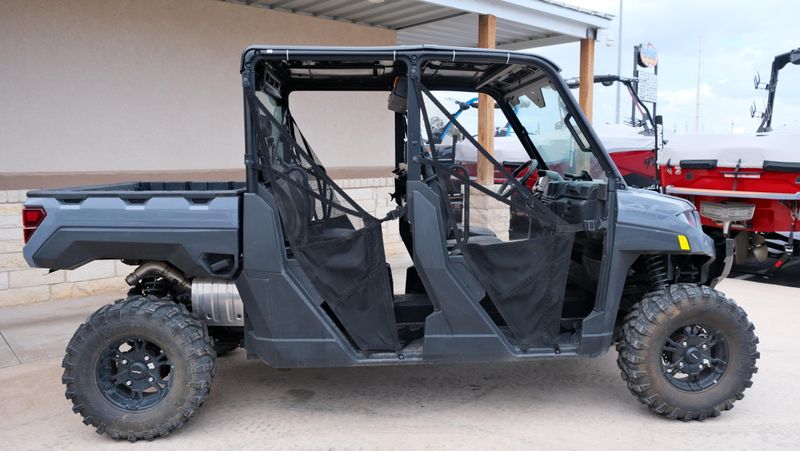 USED 2025 POLARIS RANGER CREW XP 1000 PREMIUM - STEALTH GREY Image 2