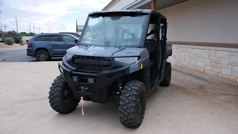 USED 2025 POLARIS RANGER CREW XP 1000 PREMIUM - STEALTH GREY Image 7