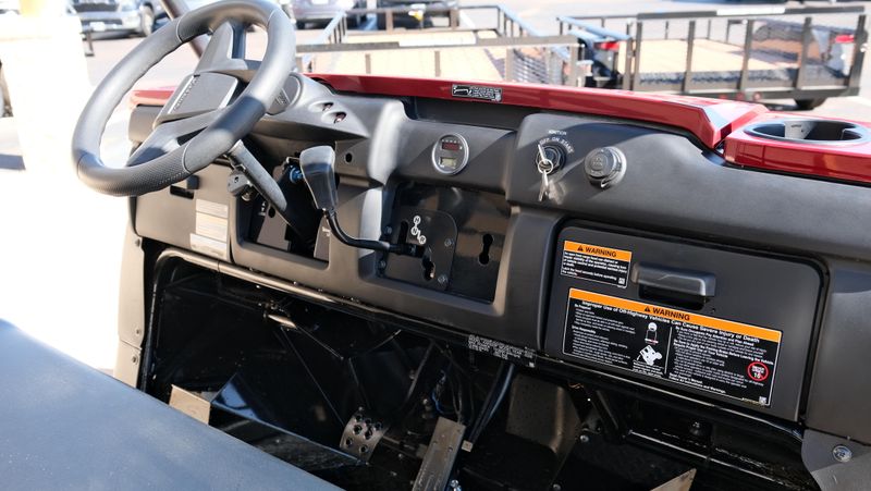 NEW 2026 KAWASAKI MULE 4010 4X4  in a DARK ROYAL RED exterior color. Family PowerSports (877) 886-1997 familypowersports.com