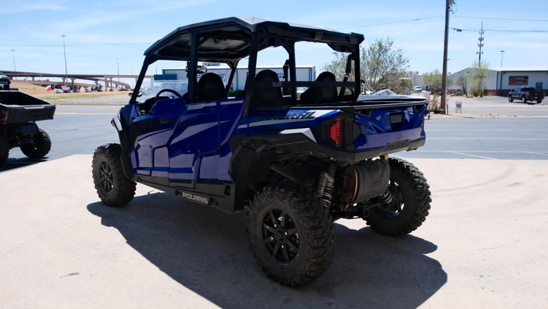USED 2024 POLARIS GENERAL XP 4 1000 ULTIMATE  BLUE ULTIMATE Image 5