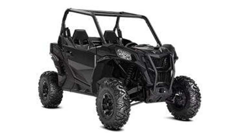 2025 CAN-AM MAVERICK SPORT DPS 60 1000R TRIPLE BLACK in a TRIPLE BLACK exterior color. Family PowerSports (877) 886-1997 familypowersports.com 