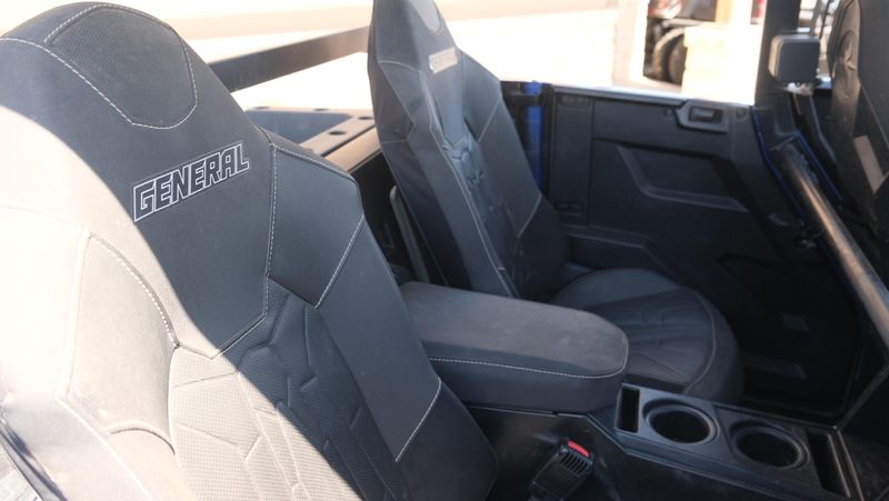 USED 2024 POLARIS GENERAL XP 4 1000 ULTIMATE  BLUE ULTIMATE Image 14