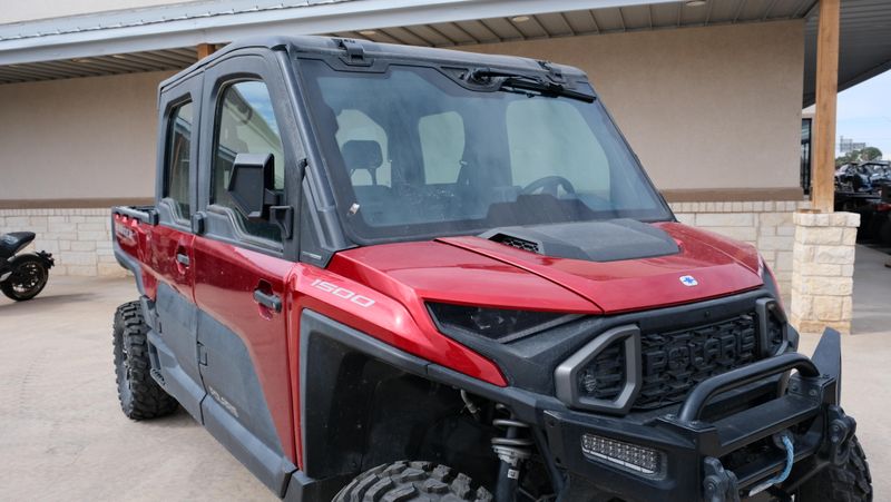 USED 2024 POLARIS RANGER CREW XD 1500 NORTHSTAR EDITION ULTIMATE SUNSET RED Image 12