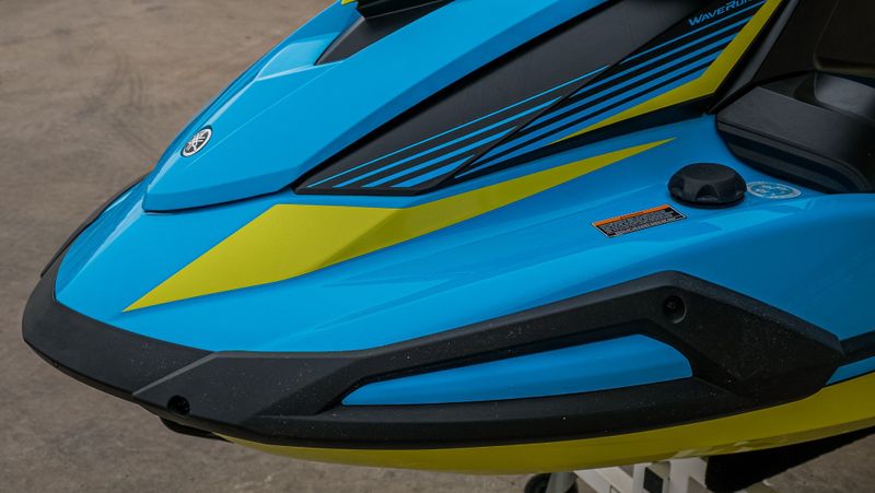 2023 YAMAHA VX CRUISER WAUDIO CYAN  in a YELLOW exterior color. Family PowerSports (877) 886-1997 familypowersports.com 