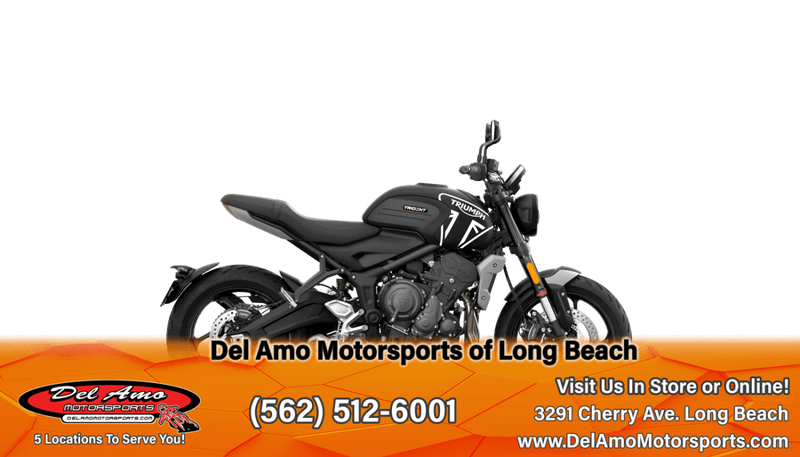 2024 Triumph TRIDENT 660  in a MATTE JET BLACK/MATTE SILVER ICE exterior color. Del Amo Motorsports of Long Beach (562) 362-3160 delamomotorsports.com 