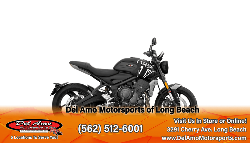 2024 Triumph TRIDENT 660  in a JET BLACK/TRIUMPH RACING YELLOW exterior color. Del Amo Motorsports of Long Beach (562) 362-3160 delamomotorsports.com 