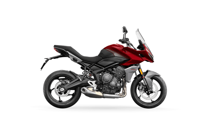 2022 Triumph Tiger 660 in a Korosi Red/Graphite exterior color. Motorcycles of Dulles 571.934.4450 motorcyclesofdulles.com 