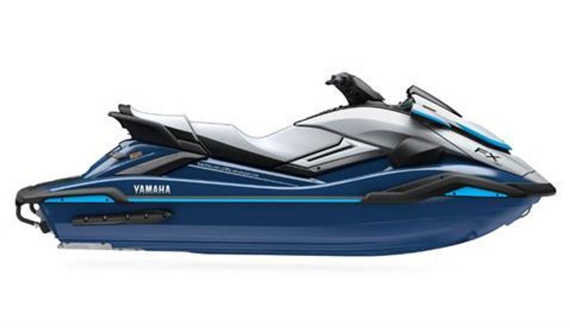 New 2027 Yamaha FX CRUISER SVHO W&sol;AUDIO-BLUE STEEL Image 1