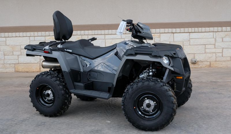 2025 POLARIS SPORTSMAN TOURING 570 EPS STEALTH GRAY in a STEALTH GRAY exterior color. Family PowerSports (877) 886-1997 familypowersports.com 