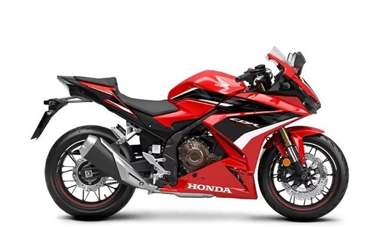 2023 Honda CBR500R ABS in a GRAND PRIX RED exterior color. Cross Country Powersports 732-491-2900 crosscountrypowersports.com 