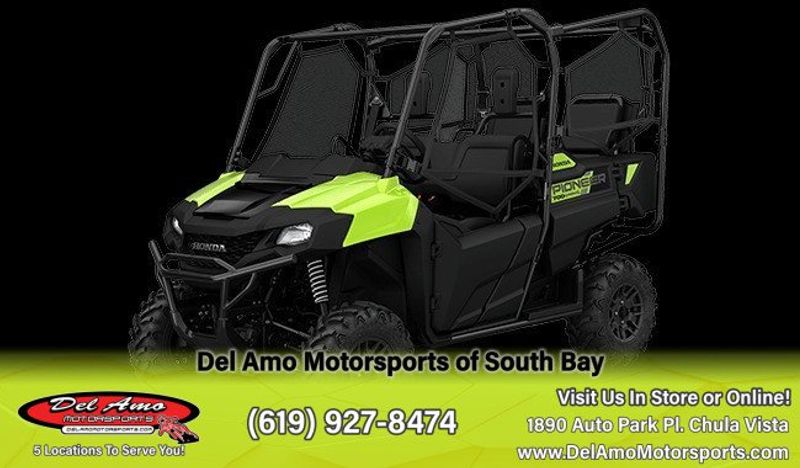 2024 Honda SXS700M4DLR  in a KRYPTON GREEN exterior color. Del Amo Motorsports of South Bay (619) 547-1937 delamomotorsports.com 