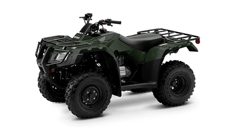 2023 Honda FourTrax Recon in a Black Forest Green exterior color. Greater Boston Motorsports 781-583-1799 pixelmotiondemo.com 
